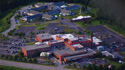 Central Vermont Medical Center Campus Aerial View