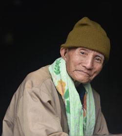 Portrait of Man: Daw Khin Po, Ywar Ngan, Myanmar