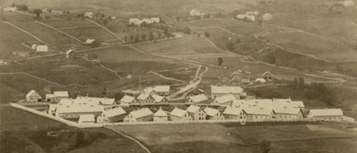 Sloan U.S. Army Hospital in 1863