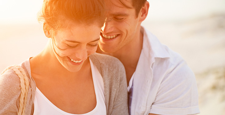 Couple at the beach