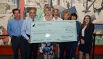 $15,000 check presented to CVMC from National Life Group's Do Good Fest